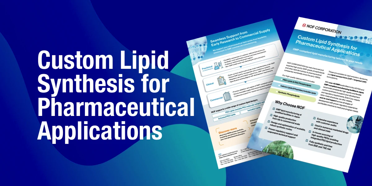 Custom Lipid Synthesis for Pharmaceutical Applications