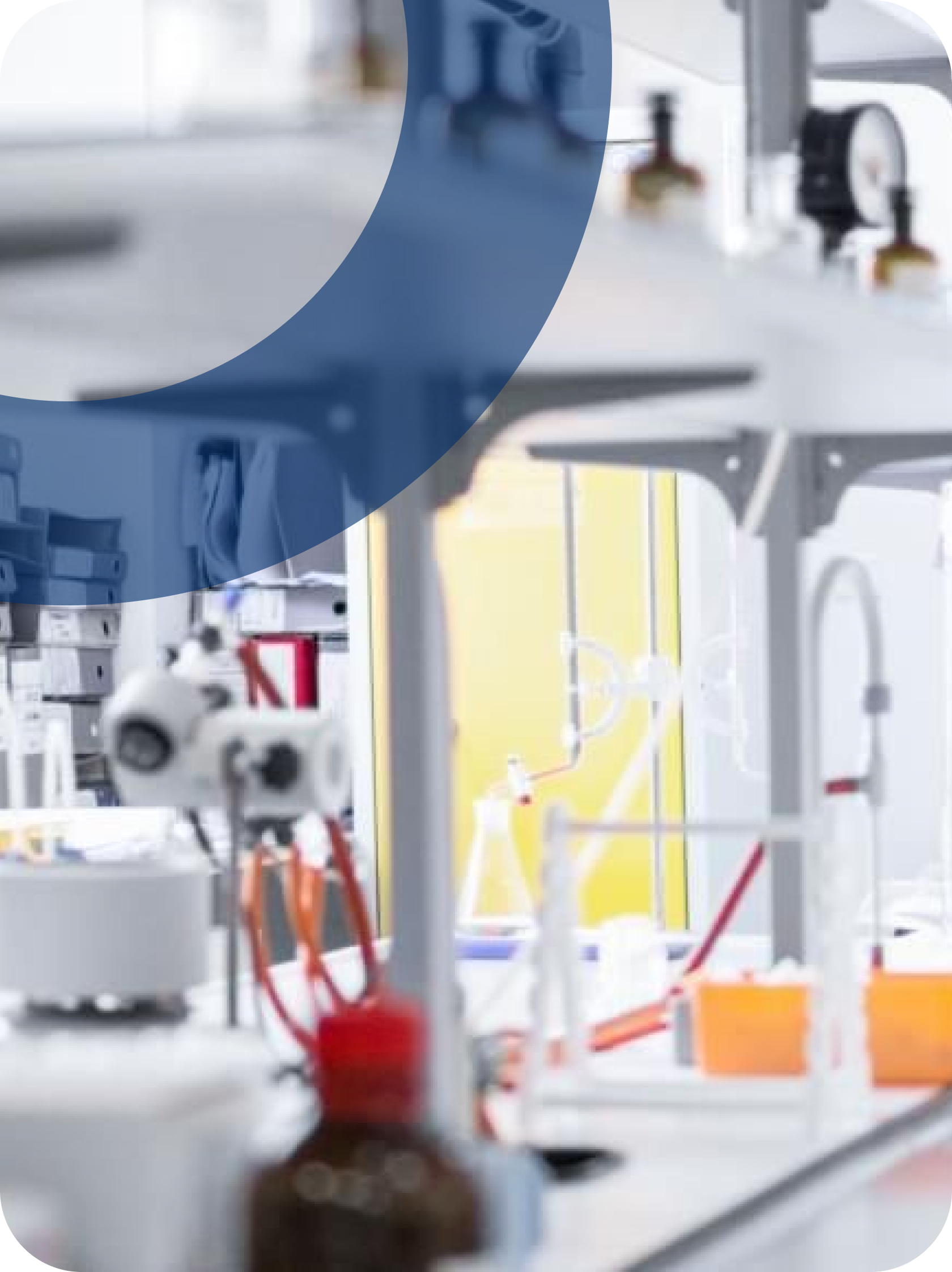 Phosphorex laboratory equipment and workspace