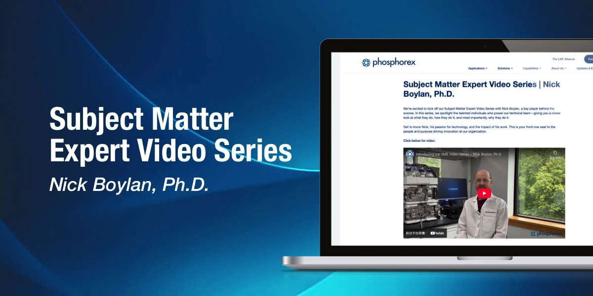 Subject Matter Expert Video Series | Nick Boylan, Ph.D.