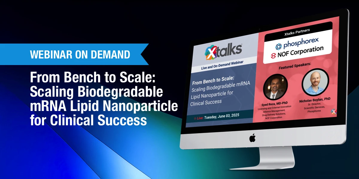 Webinar on Demand | From Bench to Scale: Scaling Biodegradable mRNA Lipid Nanoparticle for Clinical Success